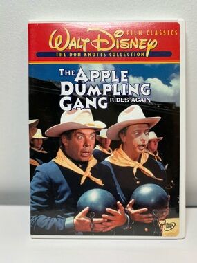 Vintage Disney The Apple Dumpling Gang Rides Again DVD